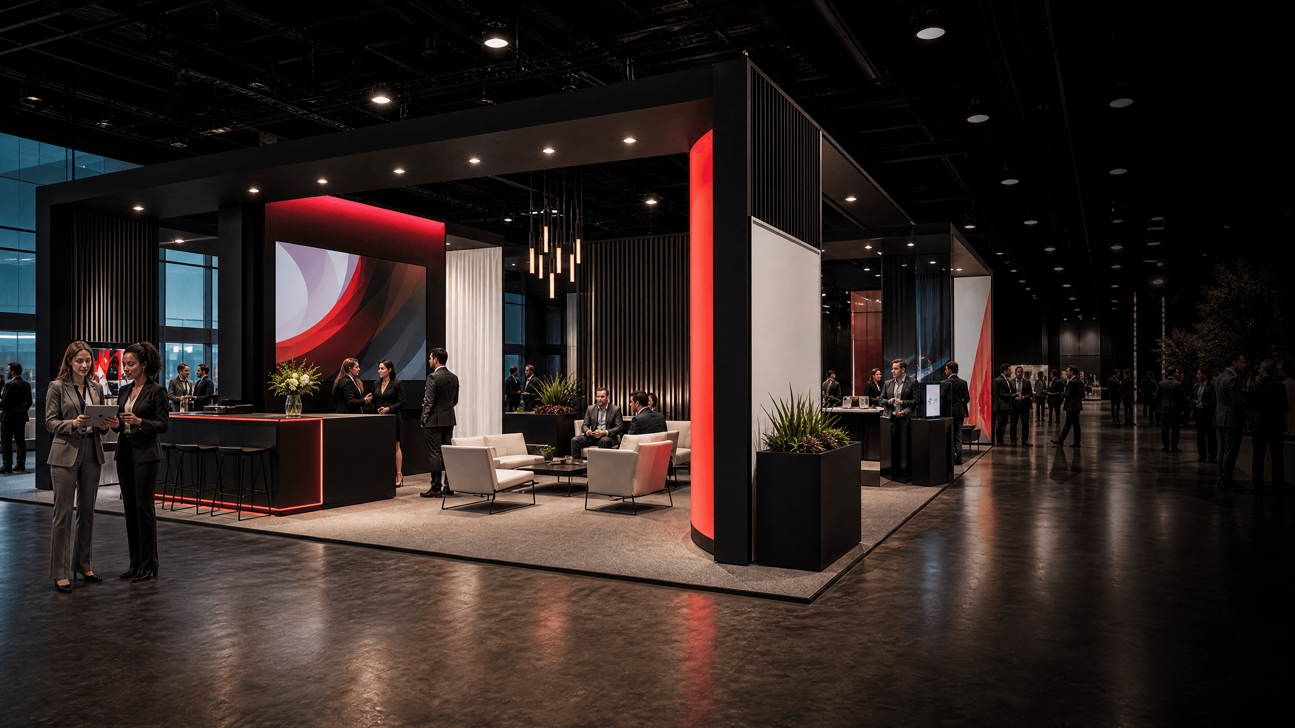Illustrative brand activation produced for an event marketing agency