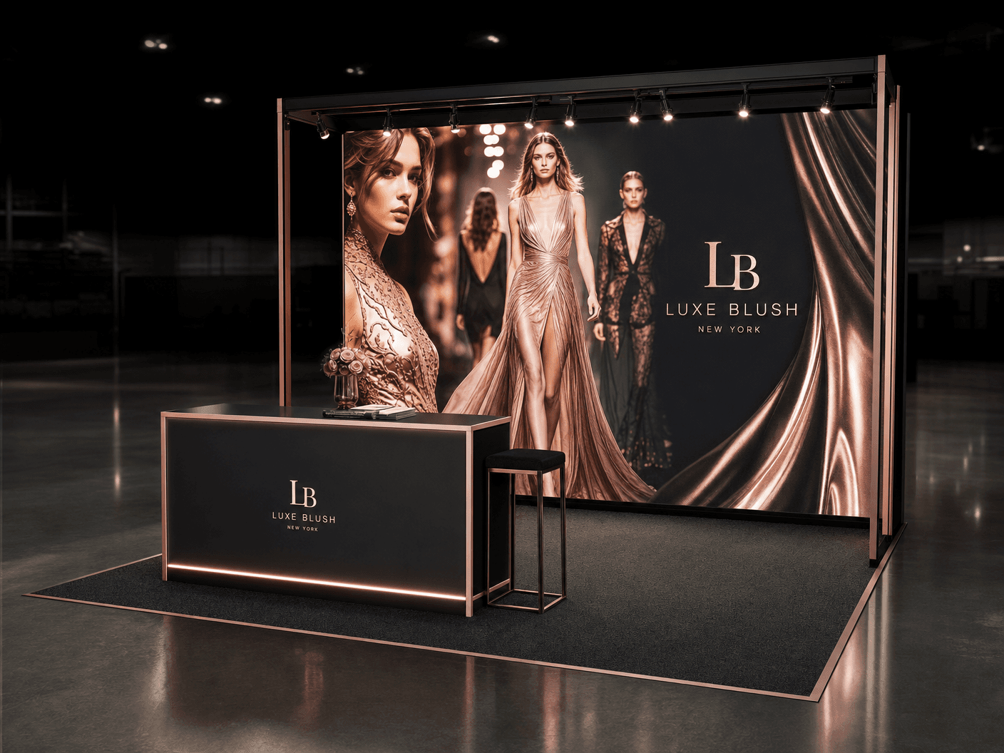 10x10 LED Display Exhibit for JCK in Las Vegas