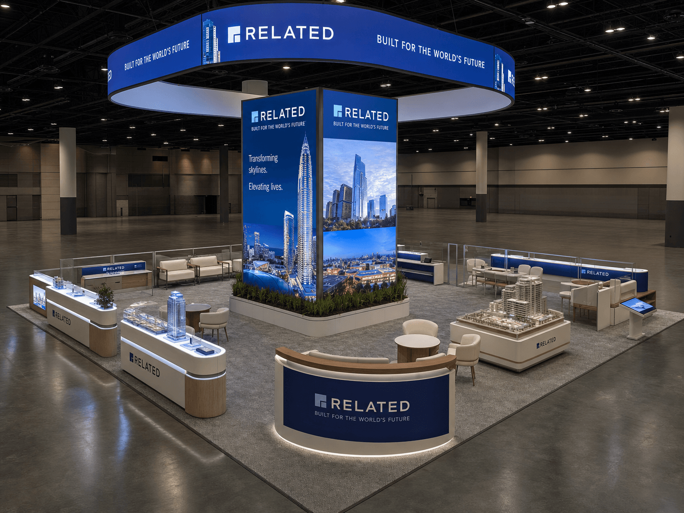 20x30 LED Display Exhibit for CES in Las Vegas