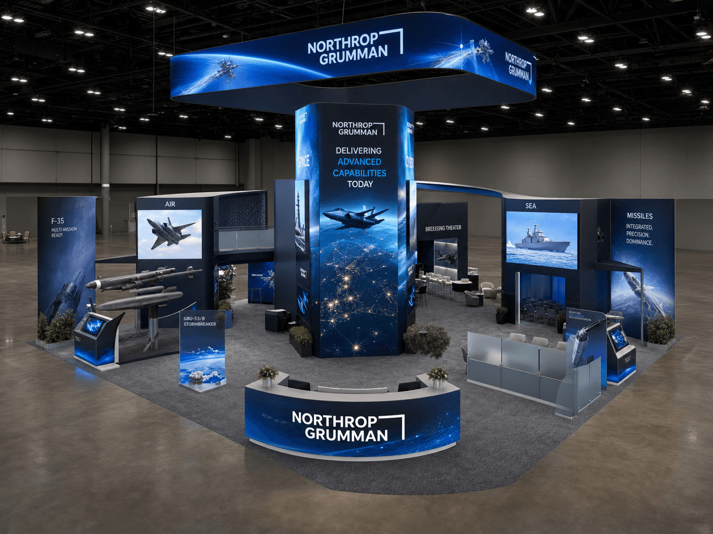 30x40 LED Display Exhibit for PACK EXPO in Chicago