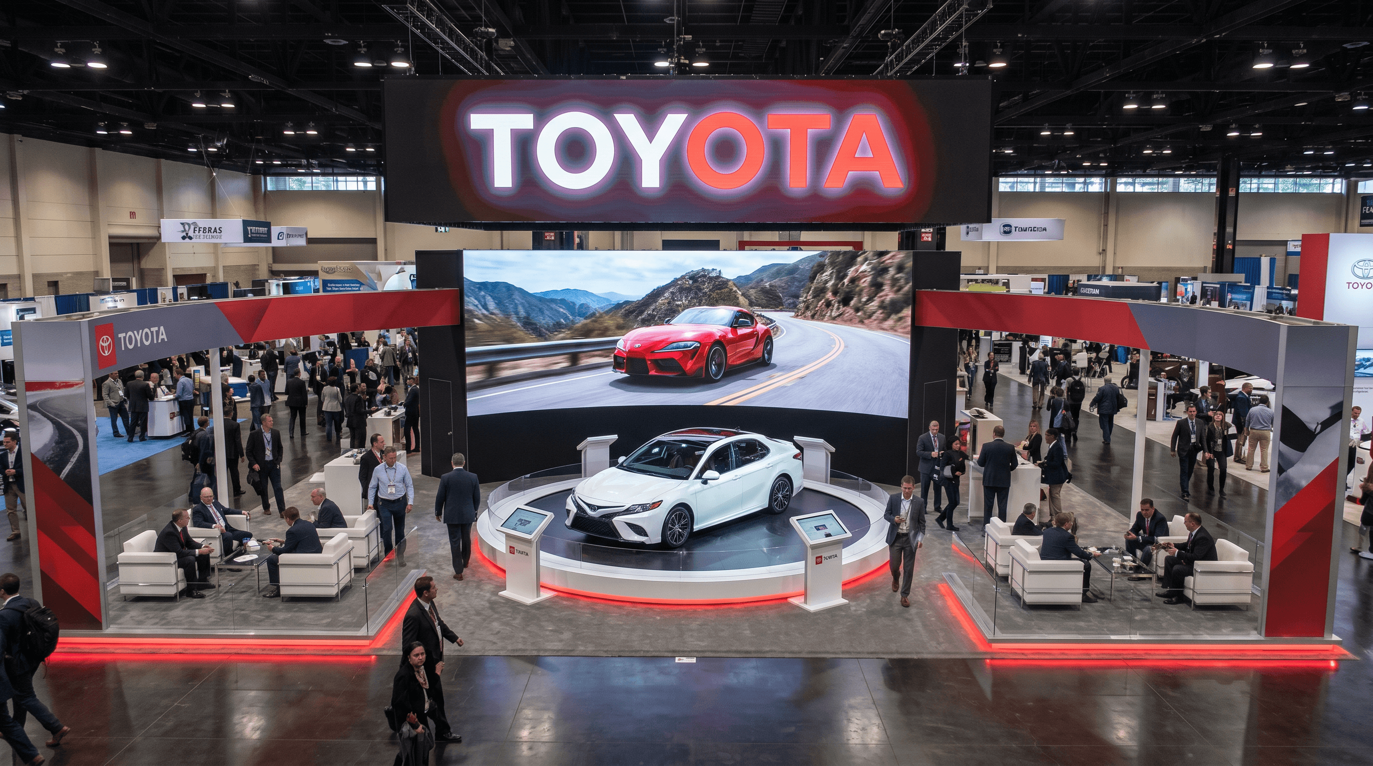 30x30 LED Exhibit Rental for RSA Conference Atlanta