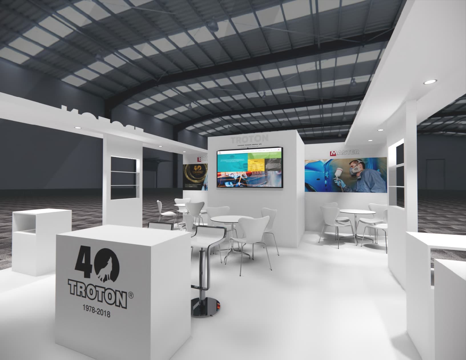Money 20/20 trade show booth - 20X20 display