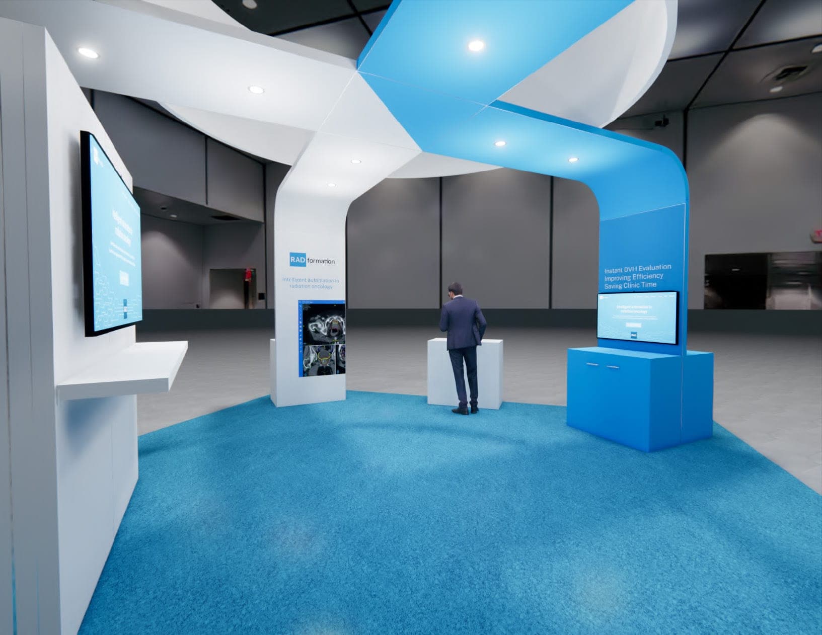 LDI trade show booth - 20 x 20 trade show display