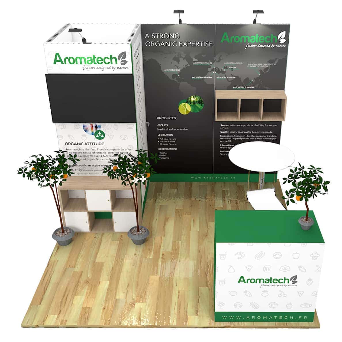 10 x 10 Las Vegas Trade Show Display Rental 1.4