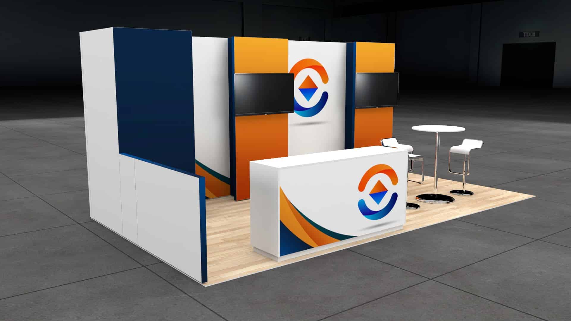 10 x 20 Trade Show Exhibit Rental