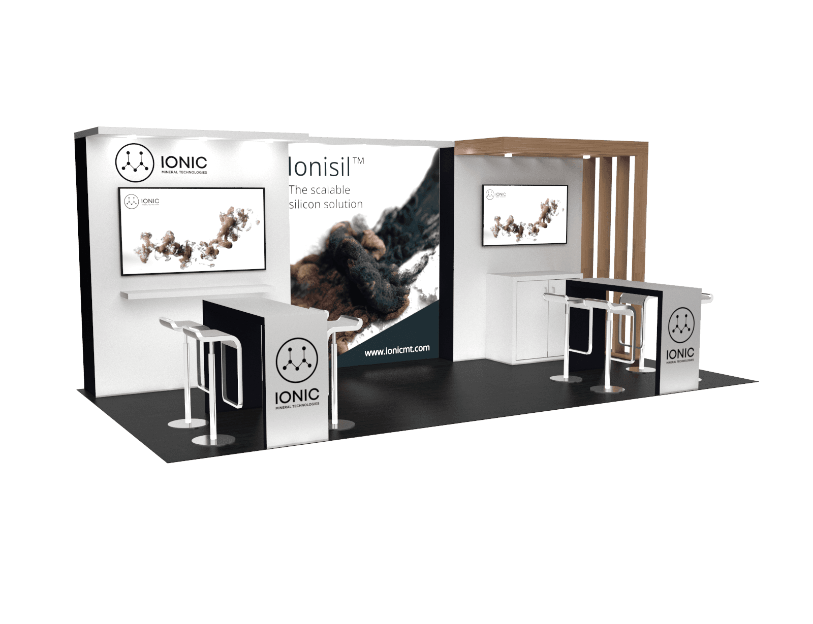 10x20 Trade Show Display Exhibit Rental