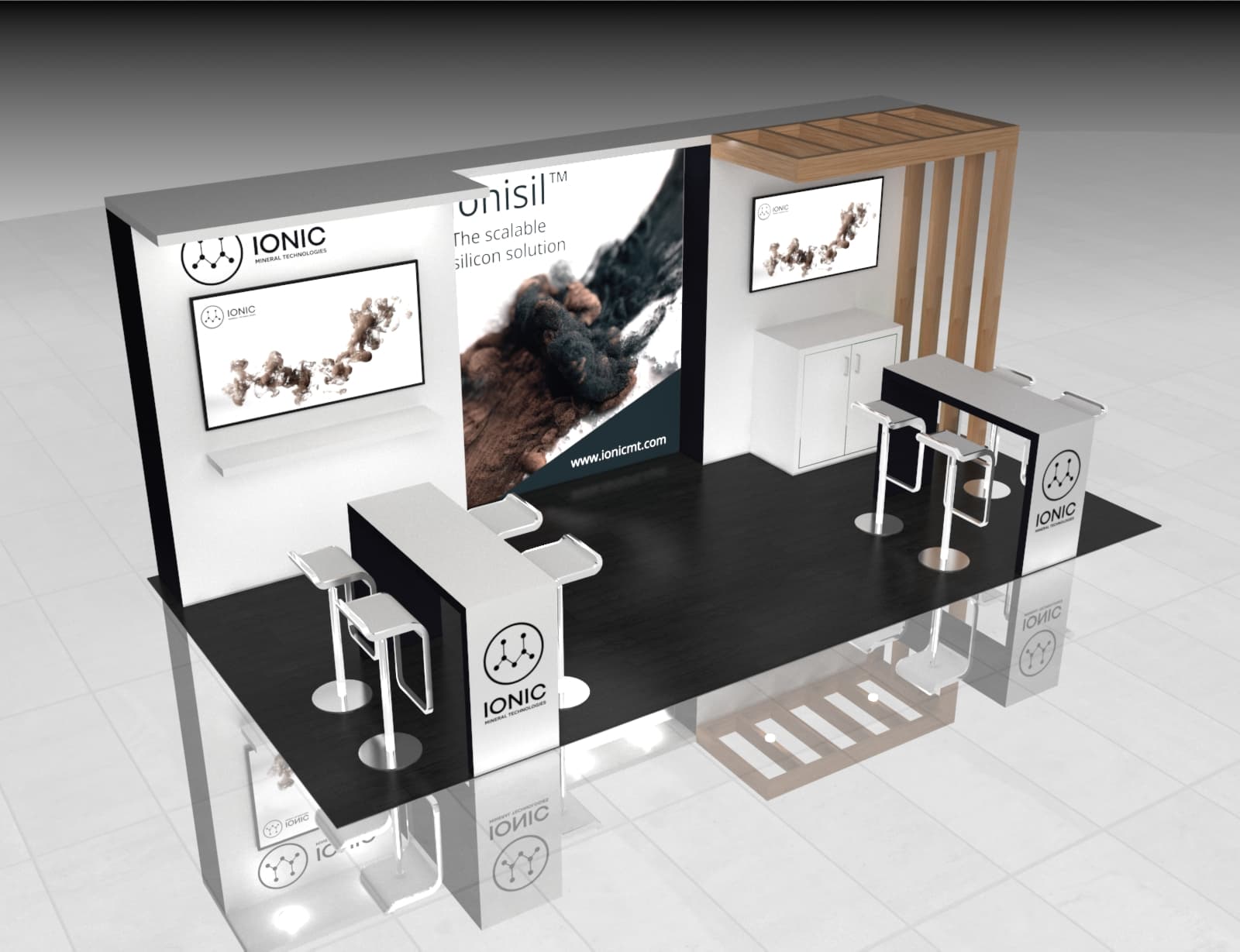 10x20 Trade Show Display Exhibit Rental