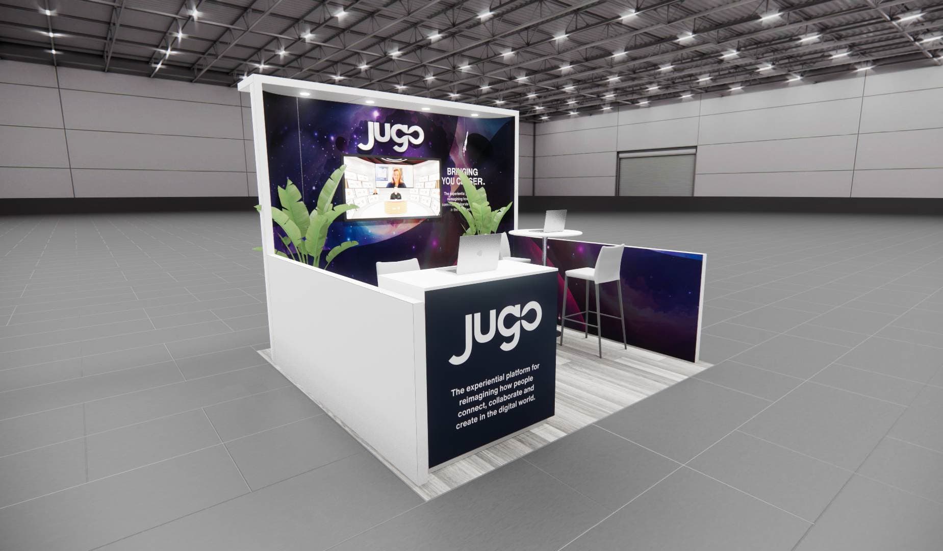 10x10 Western Roofing Show Exhibit Rental