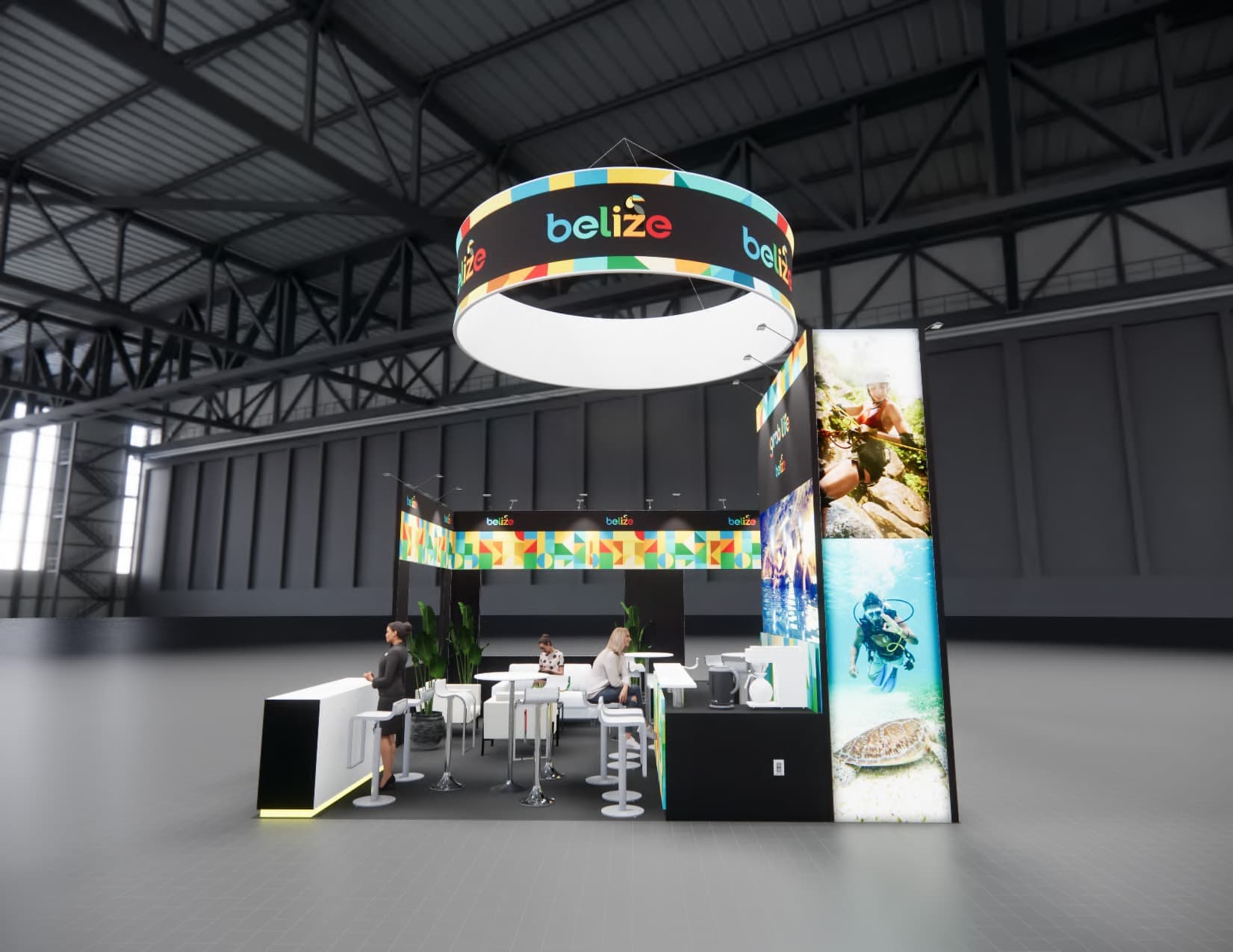 PMA Expo trade show booth rental 20 x 20