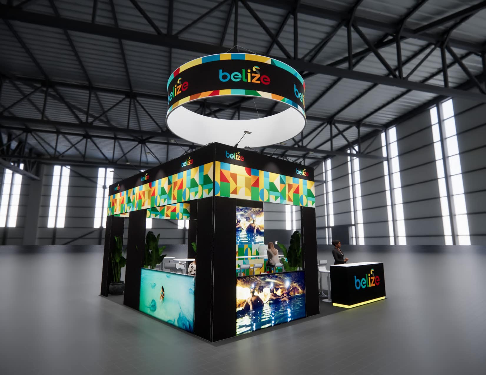 PMA Expo trade show booth rental 20 x 20