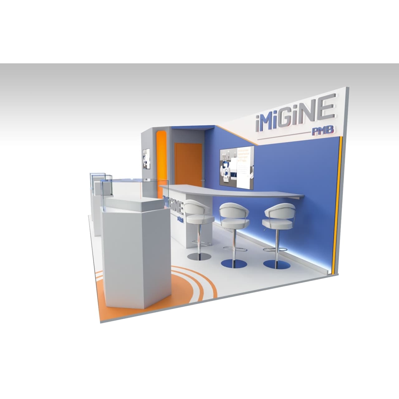 Custom 10 x 20 Booth Rental 1.9