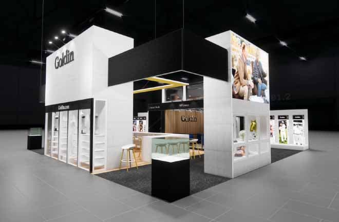 40 x 40 Double Decker Trade Show Rental for Convention
