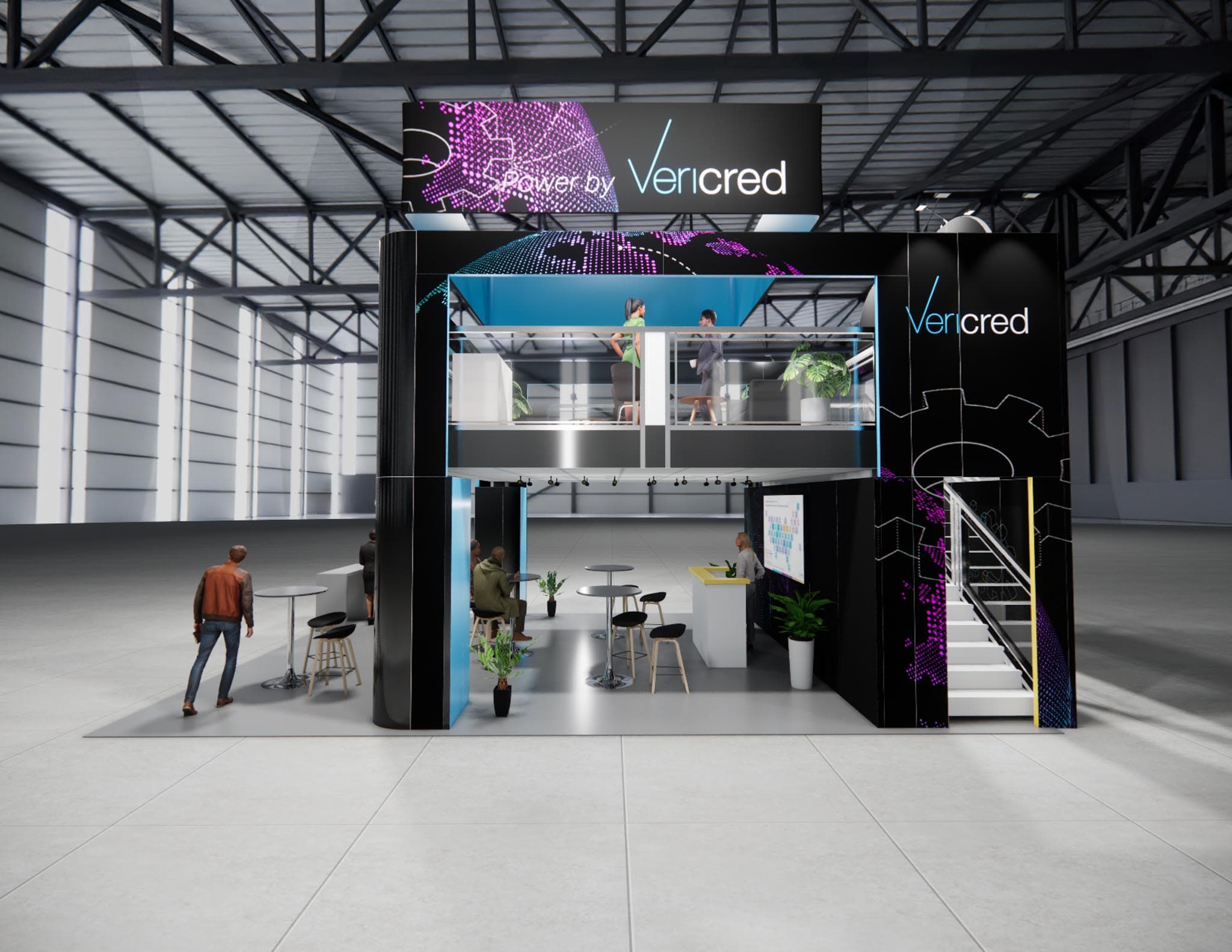 20 x 30 Trade Show Exhibit Booth Rental