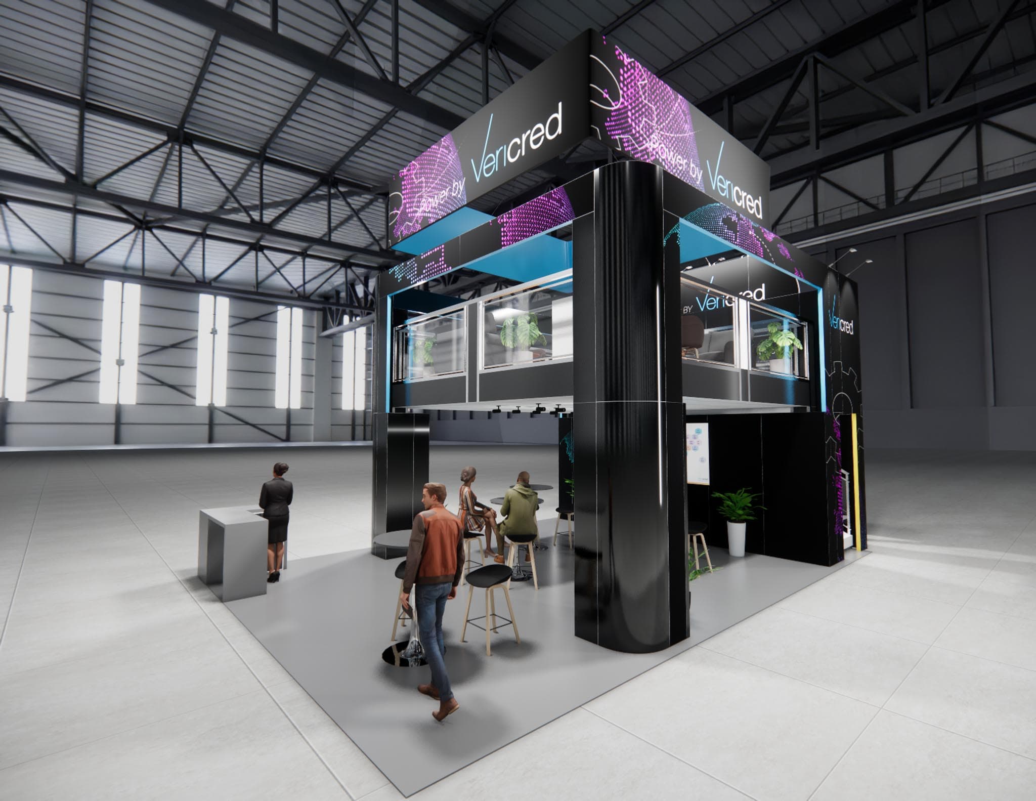 20 x 30 Trade Show Exhibit Booth Rental