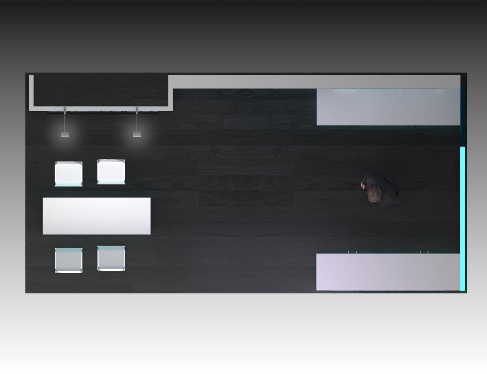 10x20 MedTech Booth Rental – Sleek Healthcare Exhibit Expo