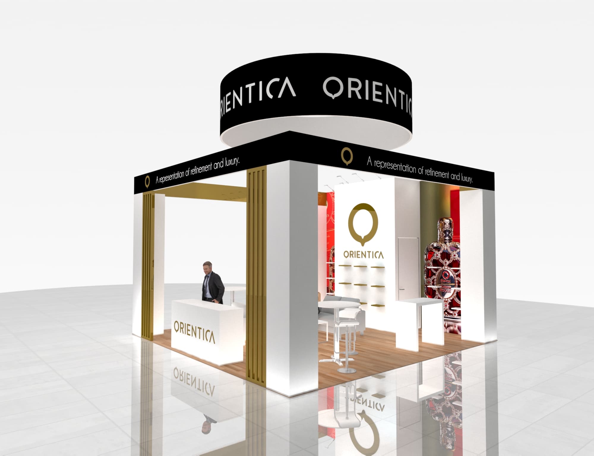 20x20 Trade Show Exhibit Booth Rental