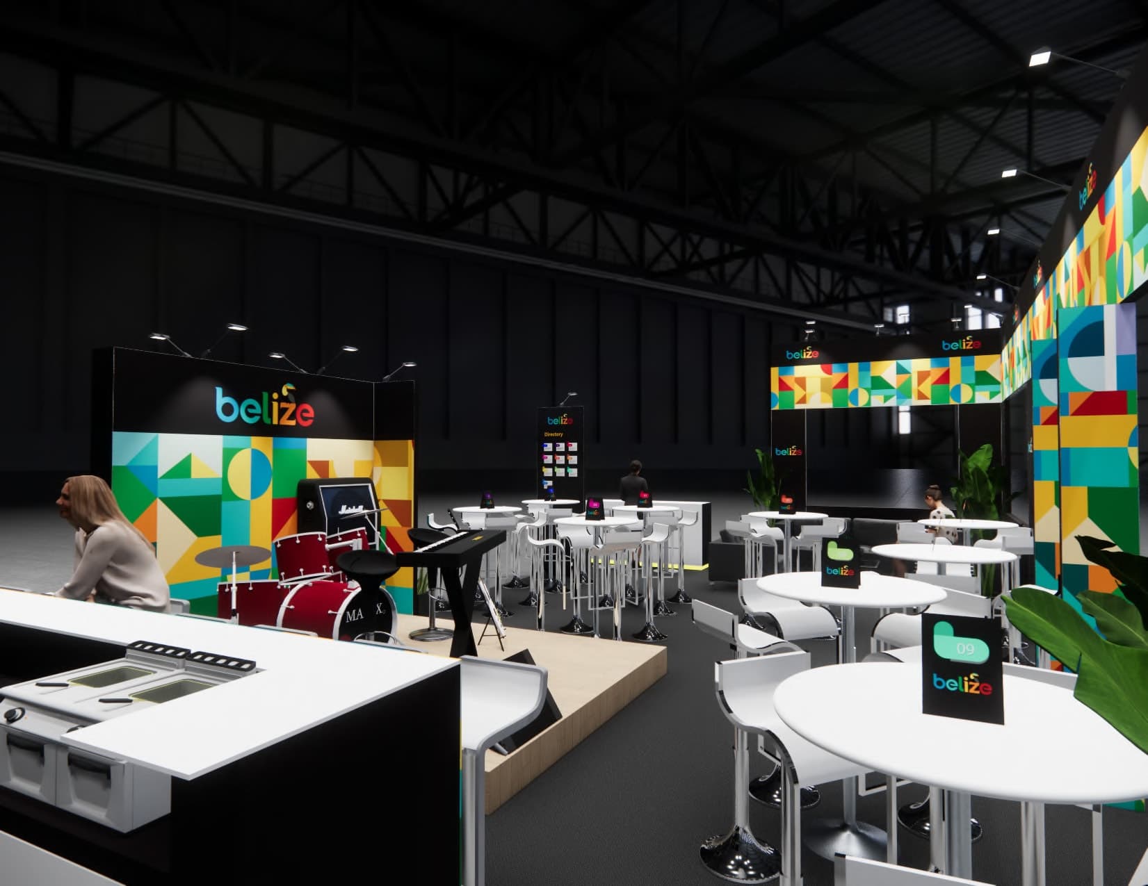 IMEX 20 x 40 trade show booth