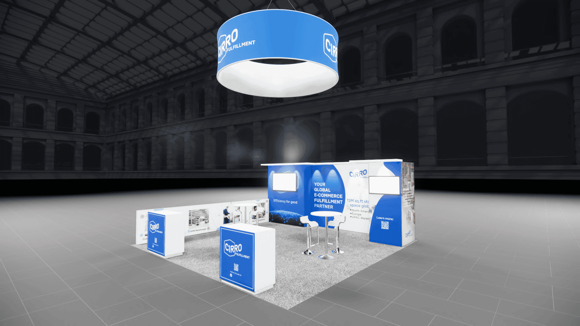 The premiere 20 x 20 exhibit rental for black hat expo 2024