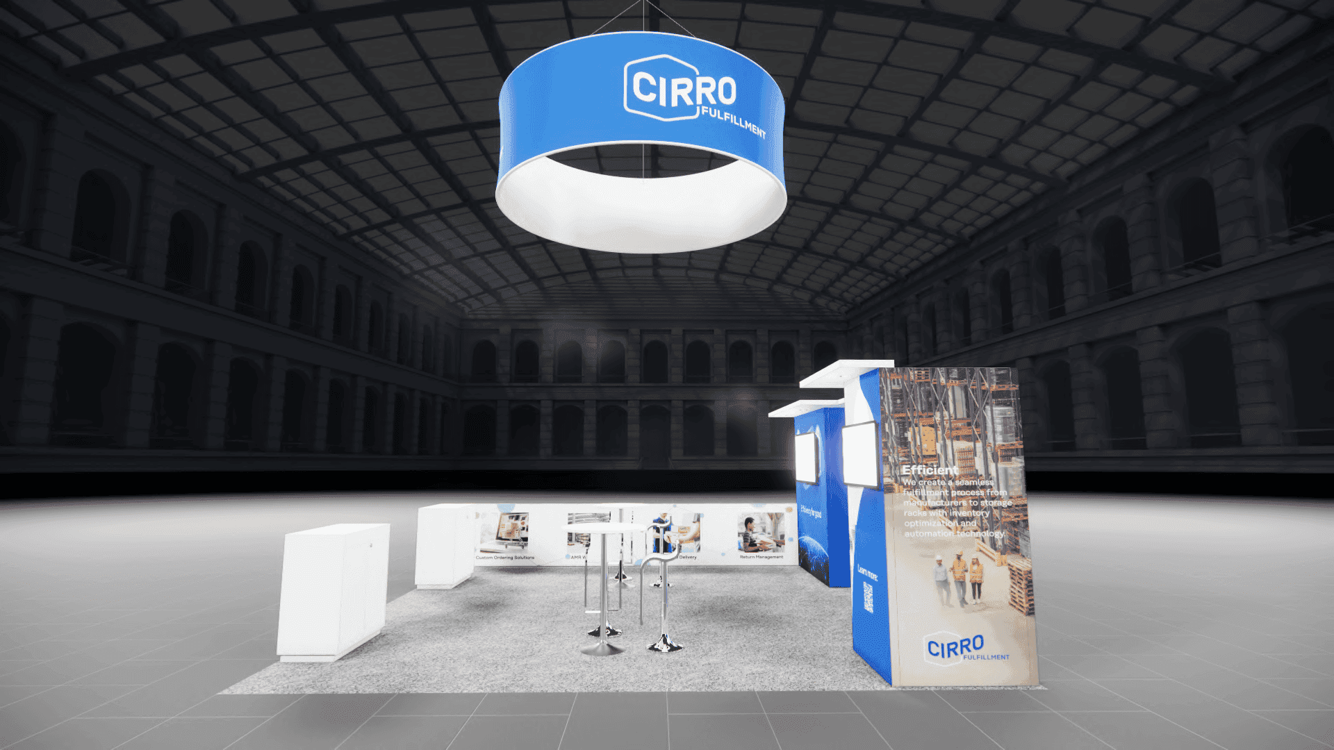 The premiere 20 x 20 exhibit rental for black hat expo 2024