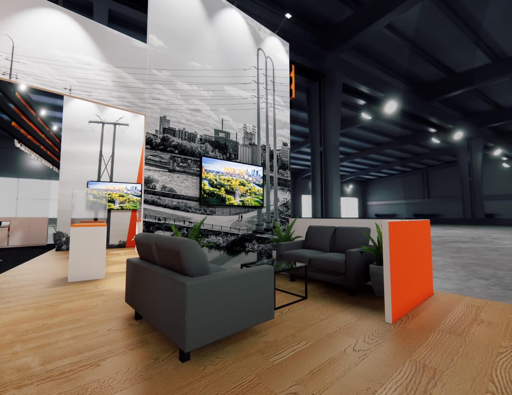 CEDIA trade show booth rental 20 x 40