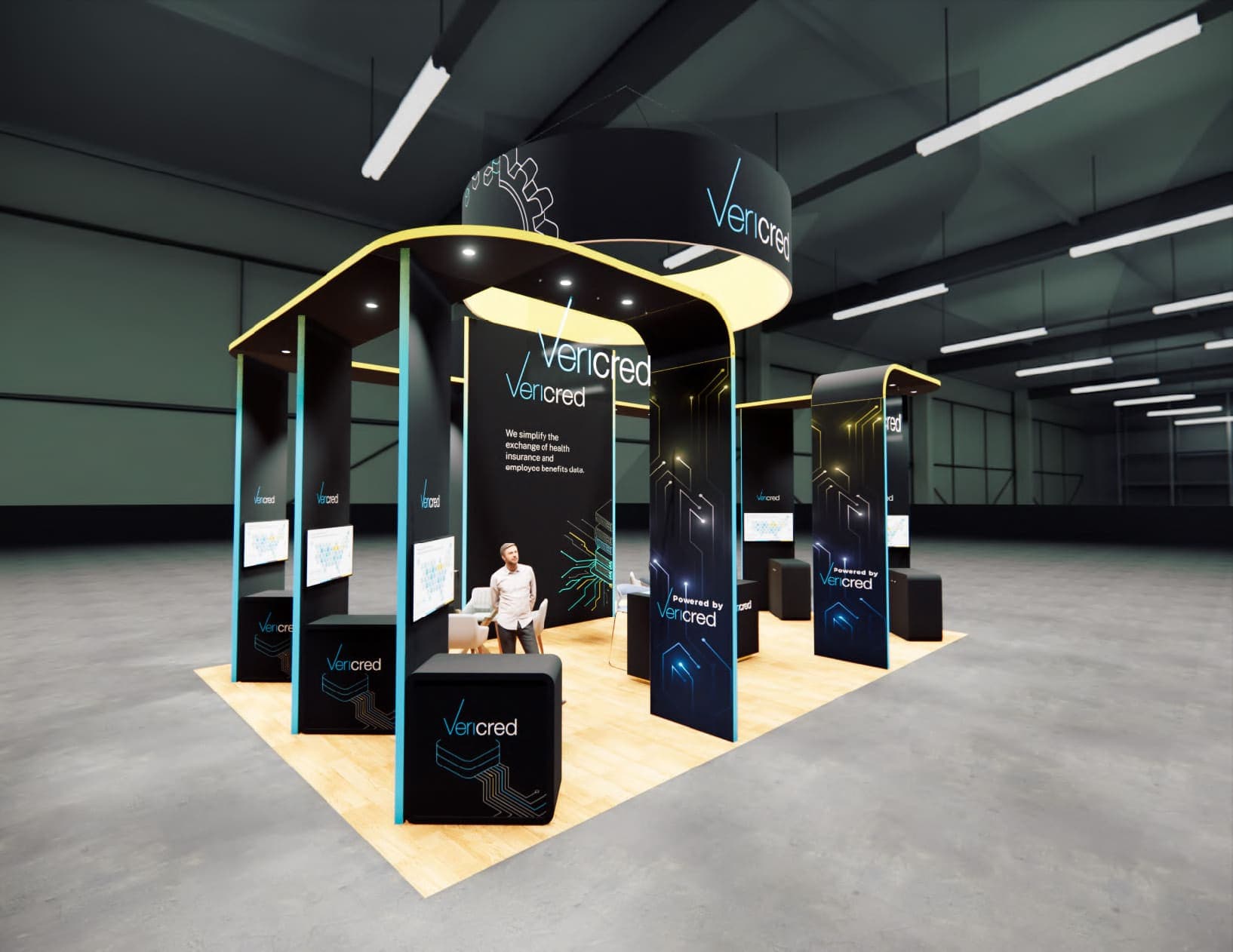 TPE24 trade show booth - 20 x 30 Expo