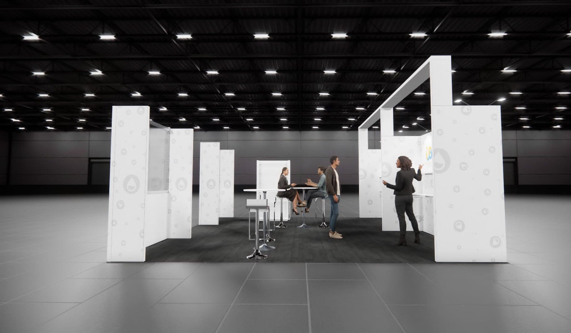 20x20 PCA Trade Show Exhibit Rental