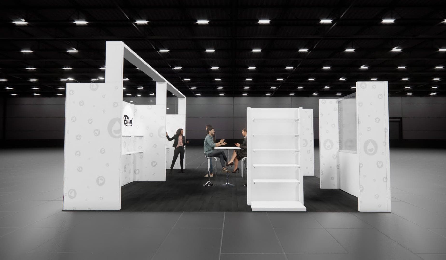 20x20 PCA Trade Show Exhibit Rental