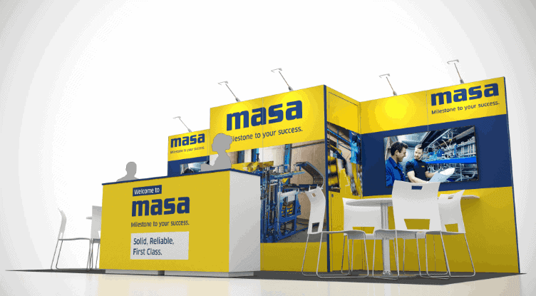 10 x 20 Orlando Booth Rental D-2