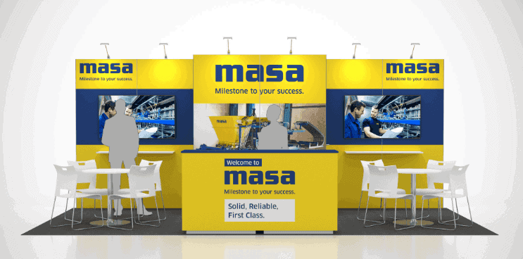 10 x 20 Orlando Booth Rental D-2