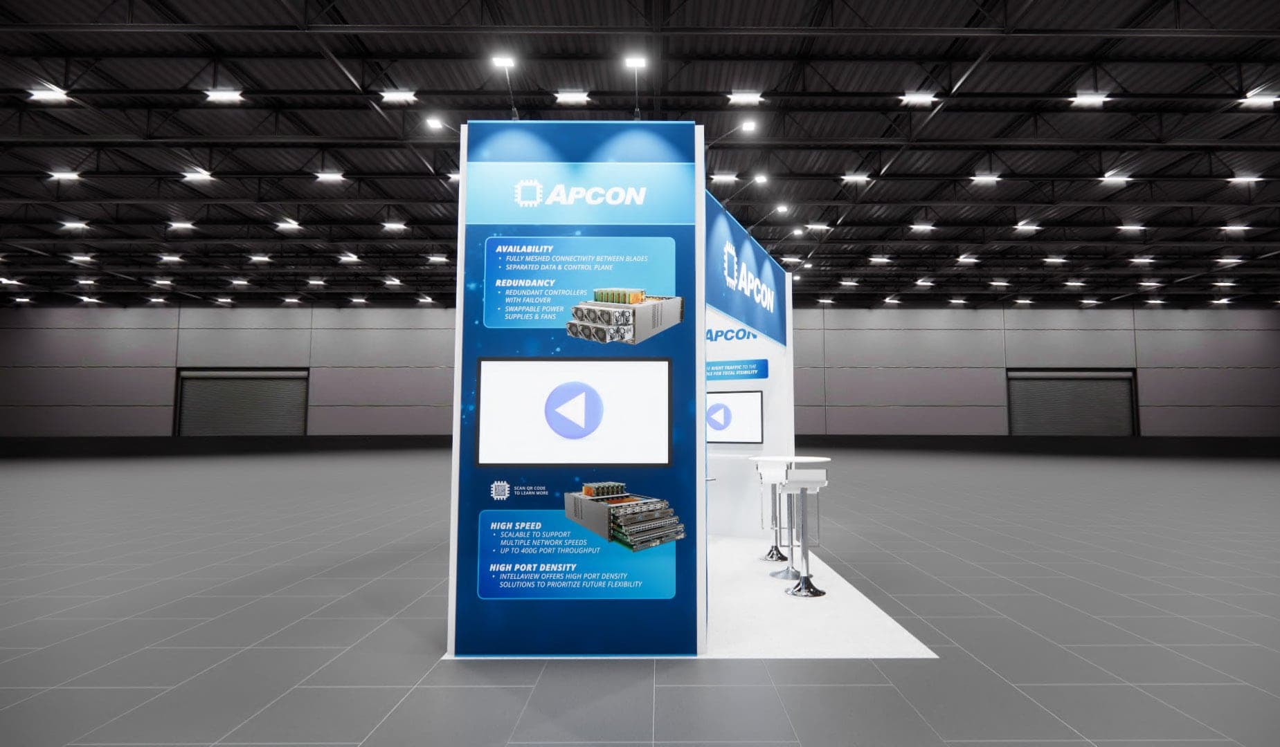 Premier 20x20 Trade Show Exhibit Rental in Las Vegas