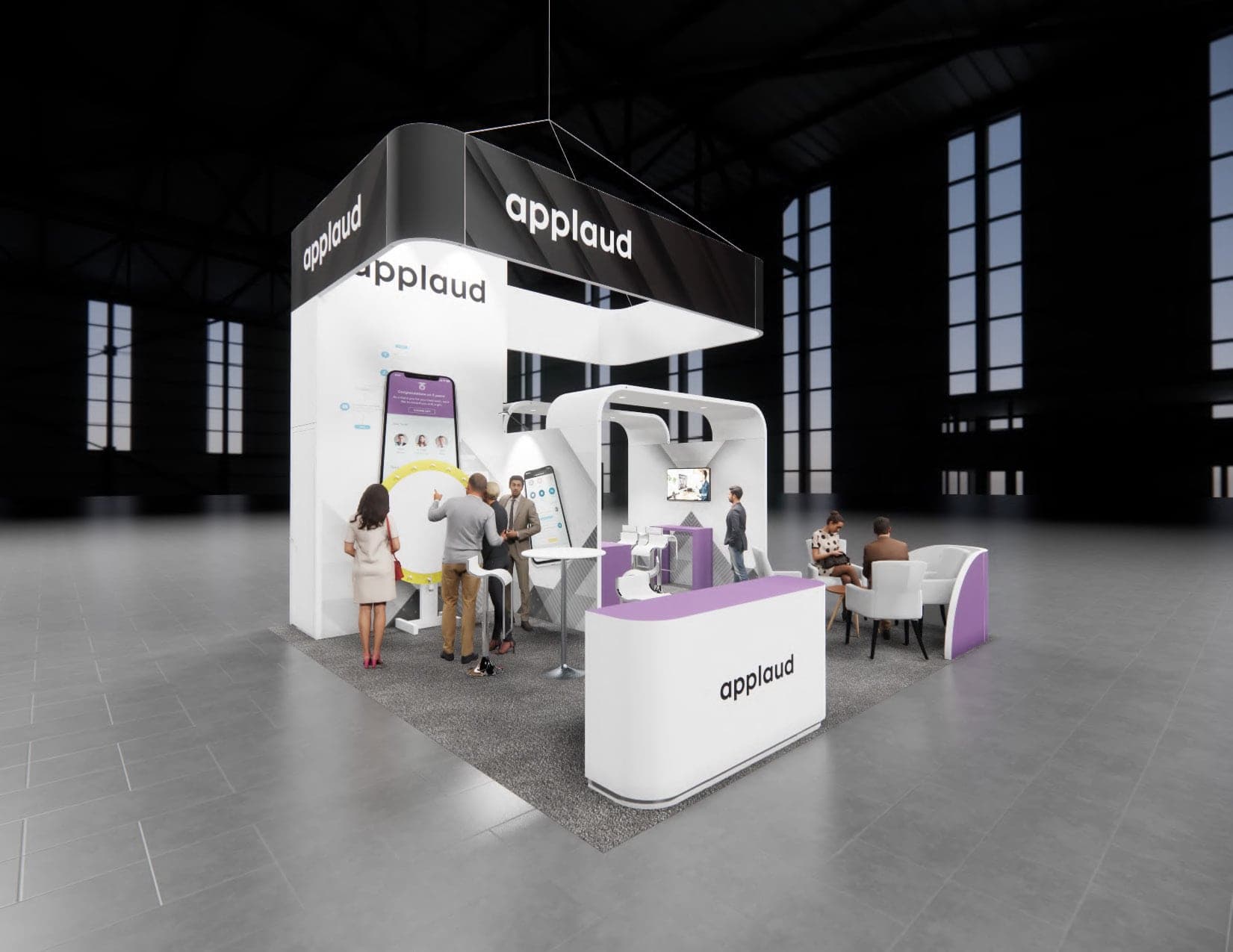 SEMA trade show exhibit rental 20 x 20