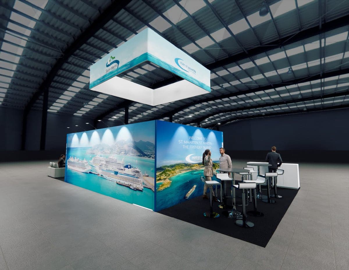 KBS trade show booth rental - 20X40