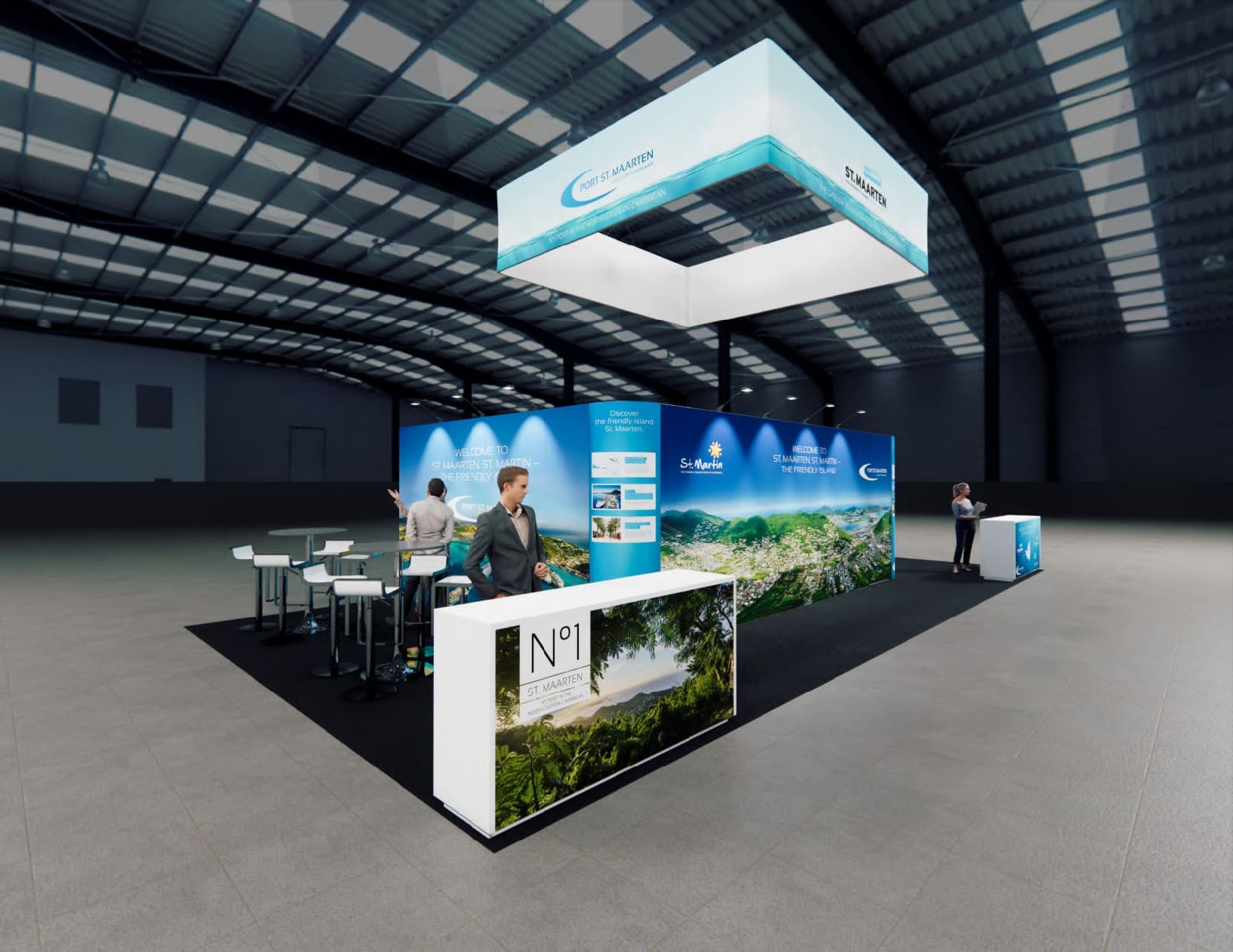 KBS trade show booth rental - 20X40