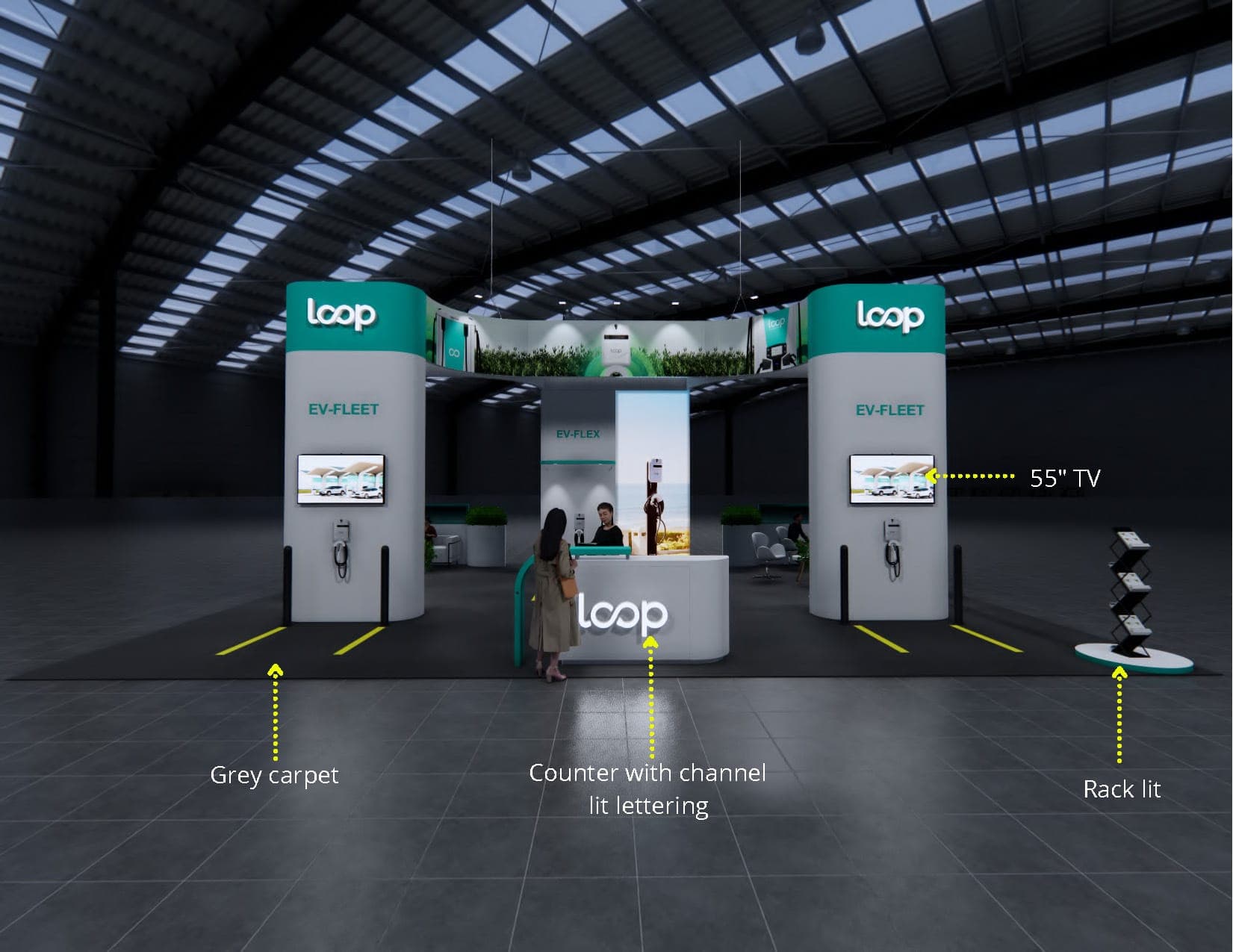 CES Las Vegas trade show booth 30 x 40 CES Las Vegas trade show booth 30 x 40