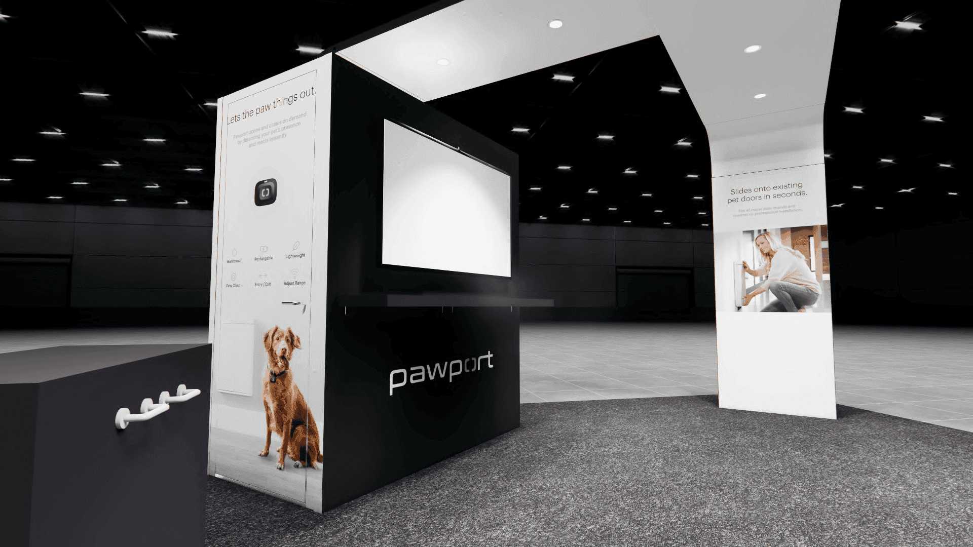 Chicago trade show exhibit rental company 20x20 IFT expo booth rental