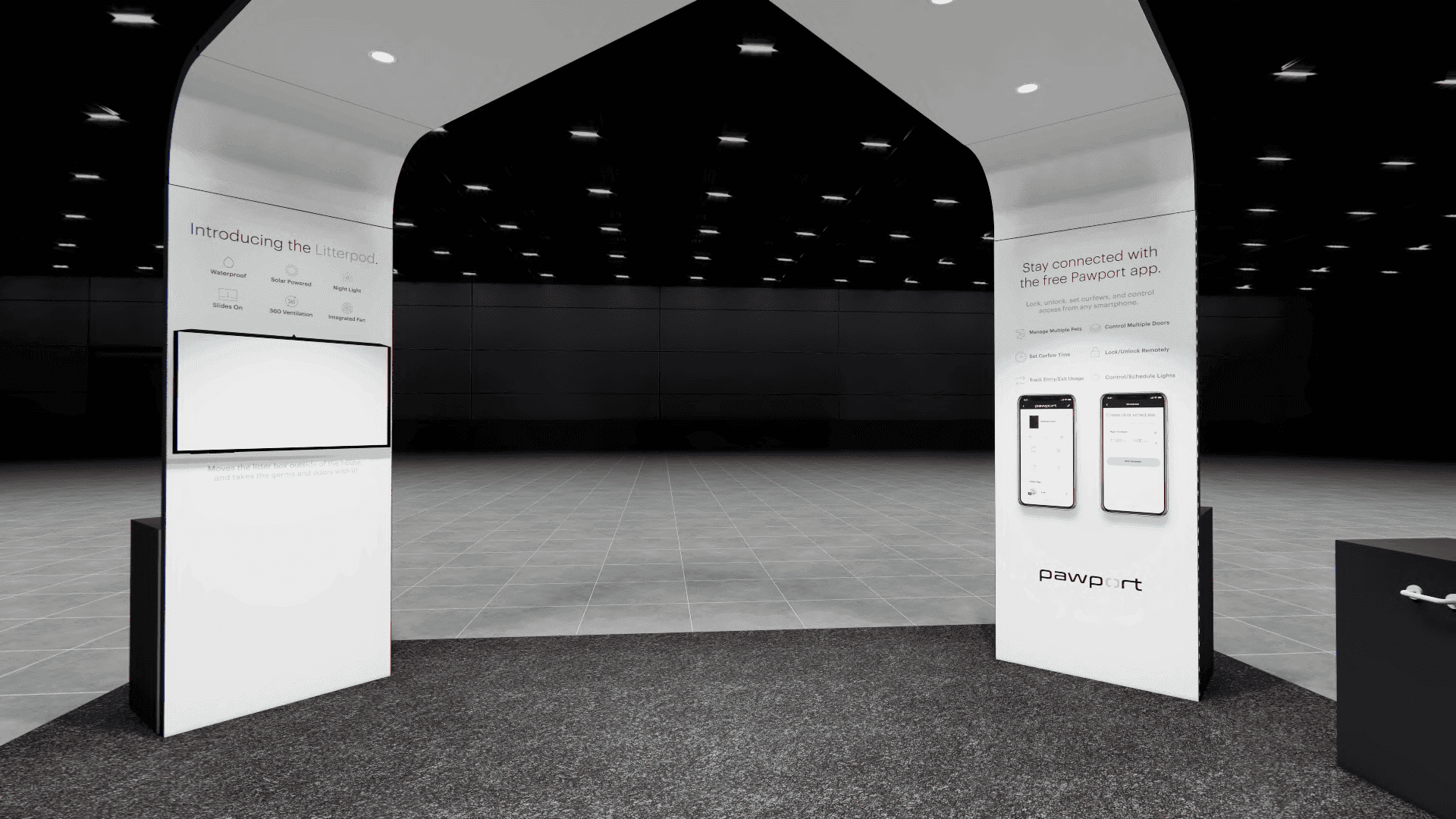Chicago trade show exhibit rental company 20x20 IFT expo booth rental