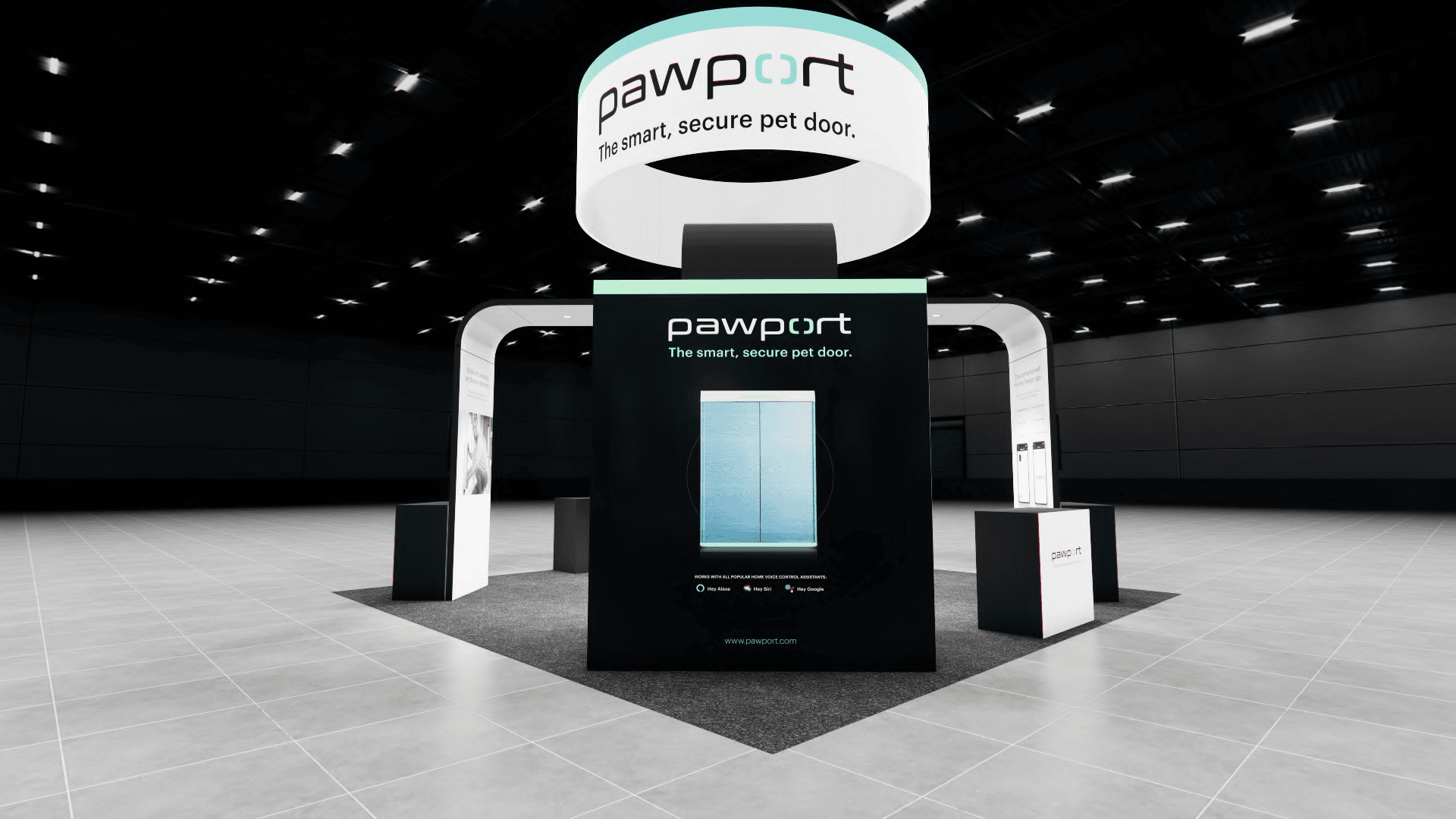 Chicago trade show exhibit rental company 20x20 IFT expo booth rental