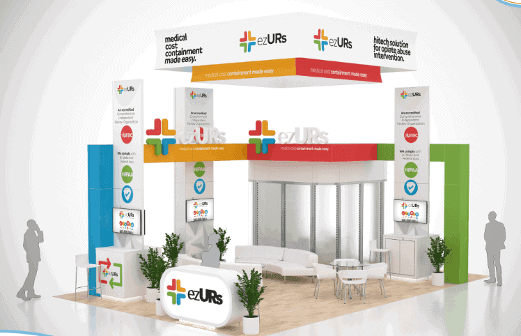 20 x 30 Trade Show Exhibit Rental