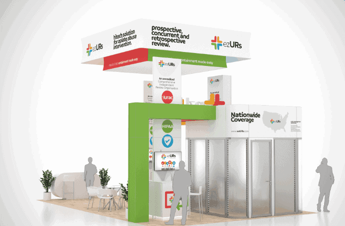 20 x 30 Trade Show Exhibit Rental