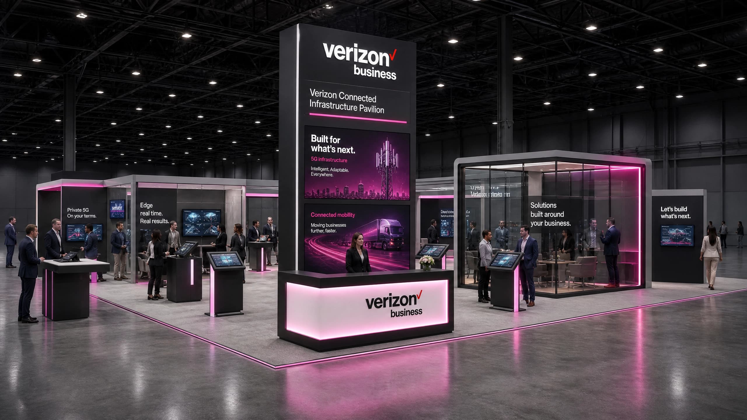 40 x 40 Orlando Expo Booth Rental Rental 07