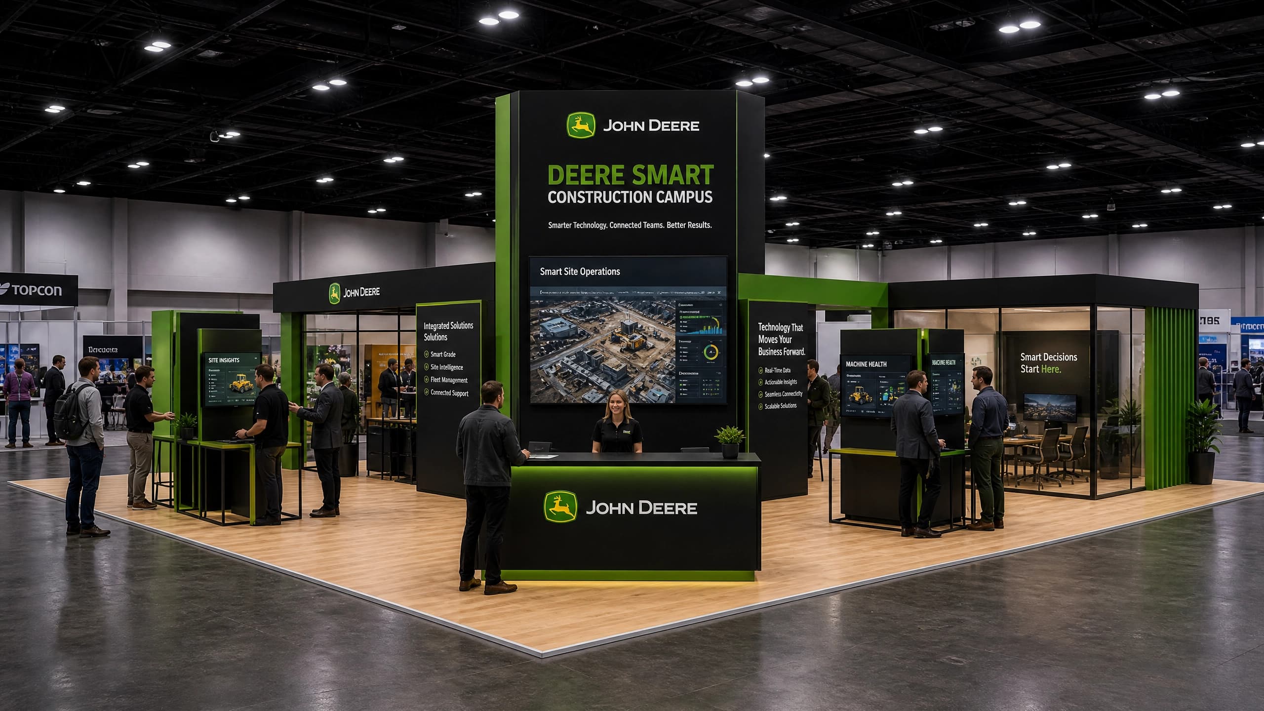40 x 40 Orlando Trade Show Exhibit Rental 16