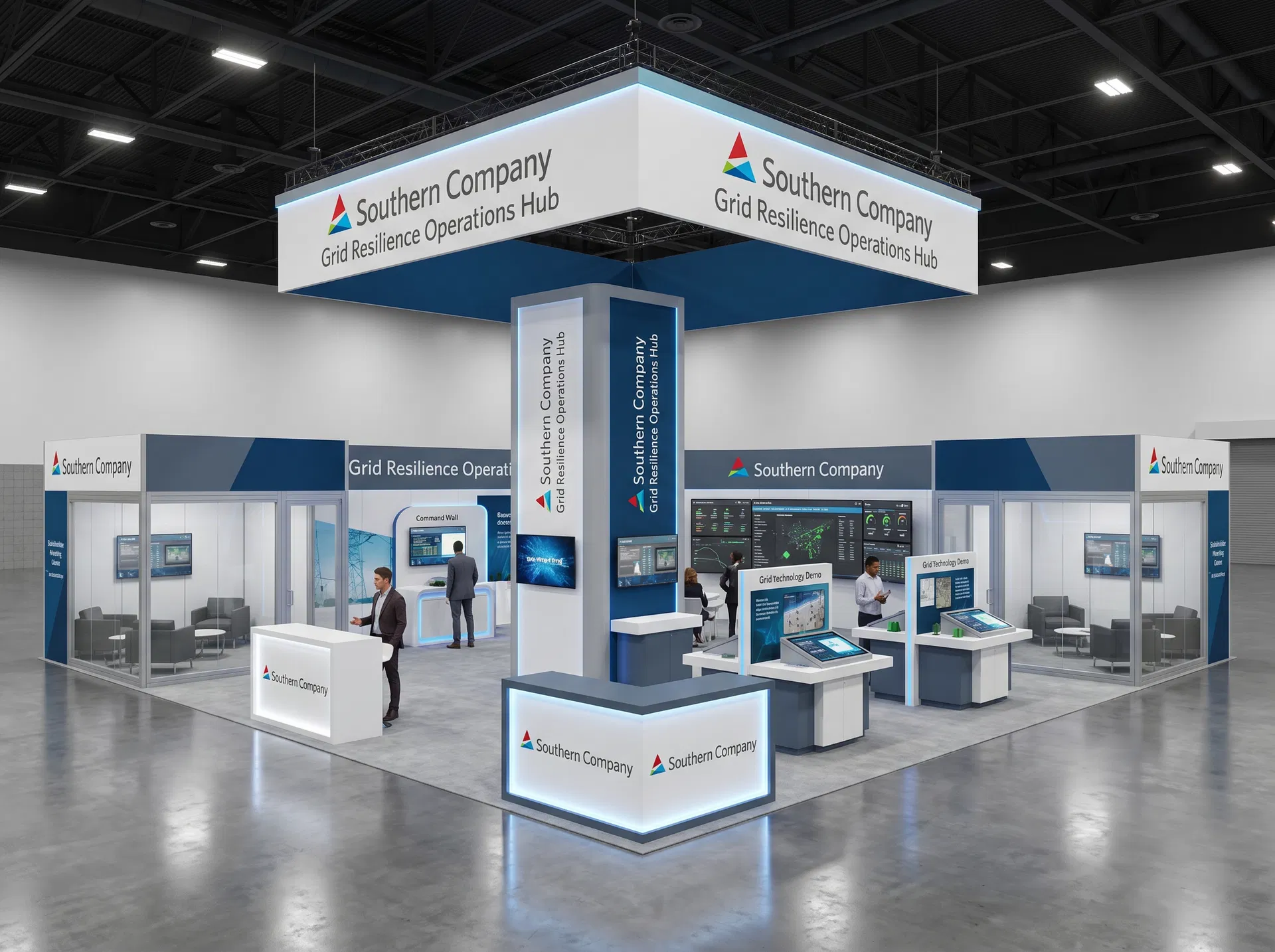 50 x 50 Miami Beach Convention Exhibit Rental 27