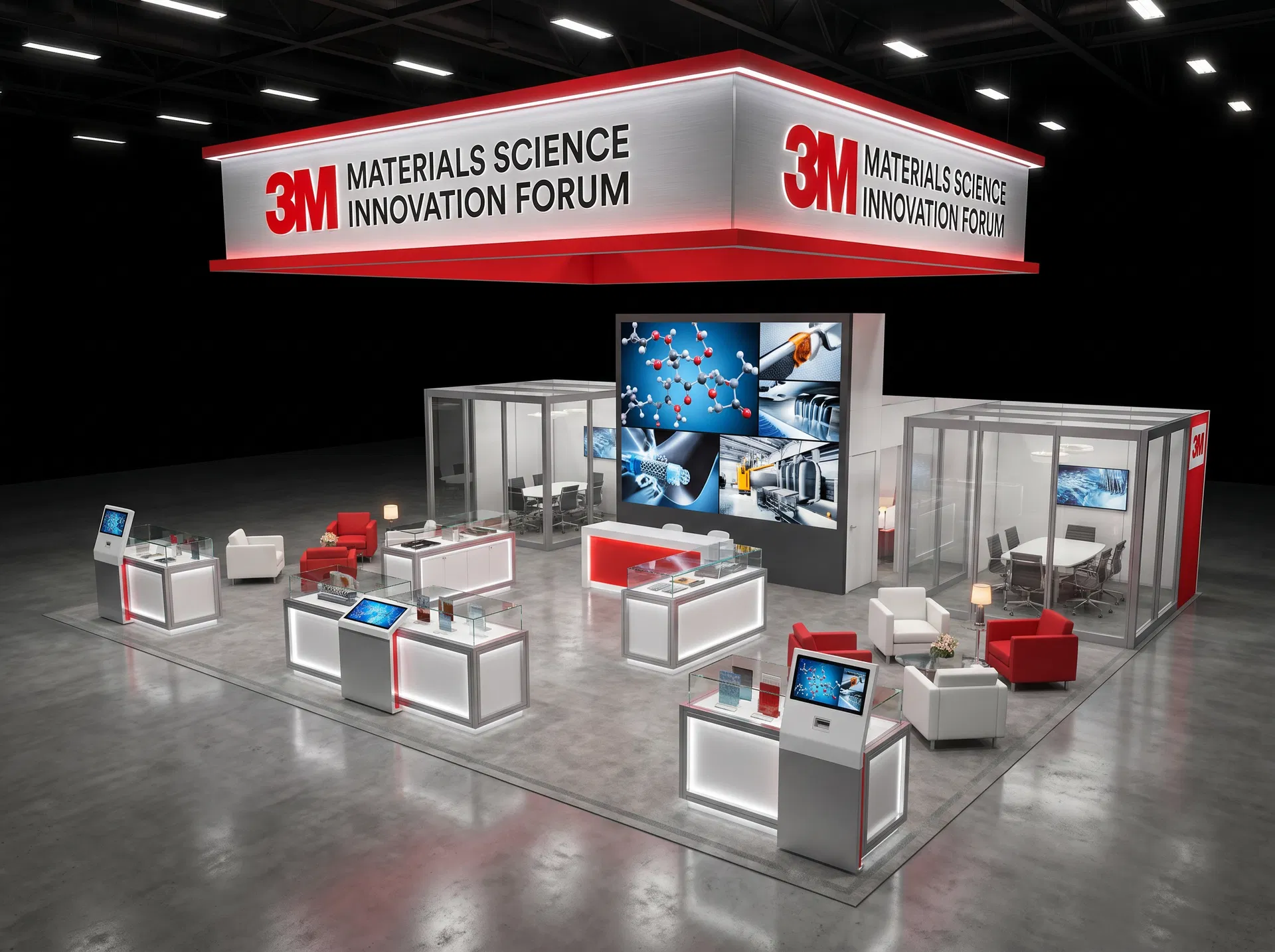 50 x 50 Miami Beach Convention Exhibit Rental 15