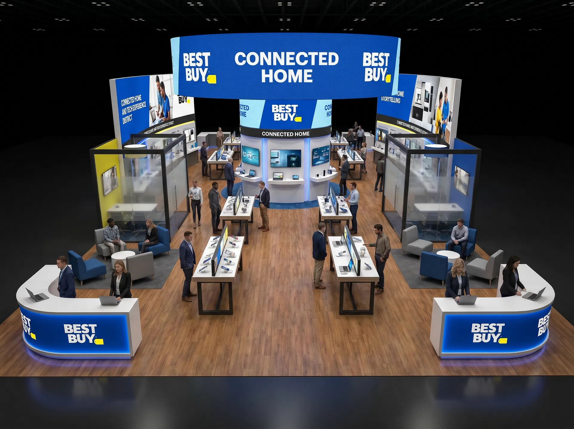 40 x 60 Fort Lauderdale Convention Exhibit Rental 34