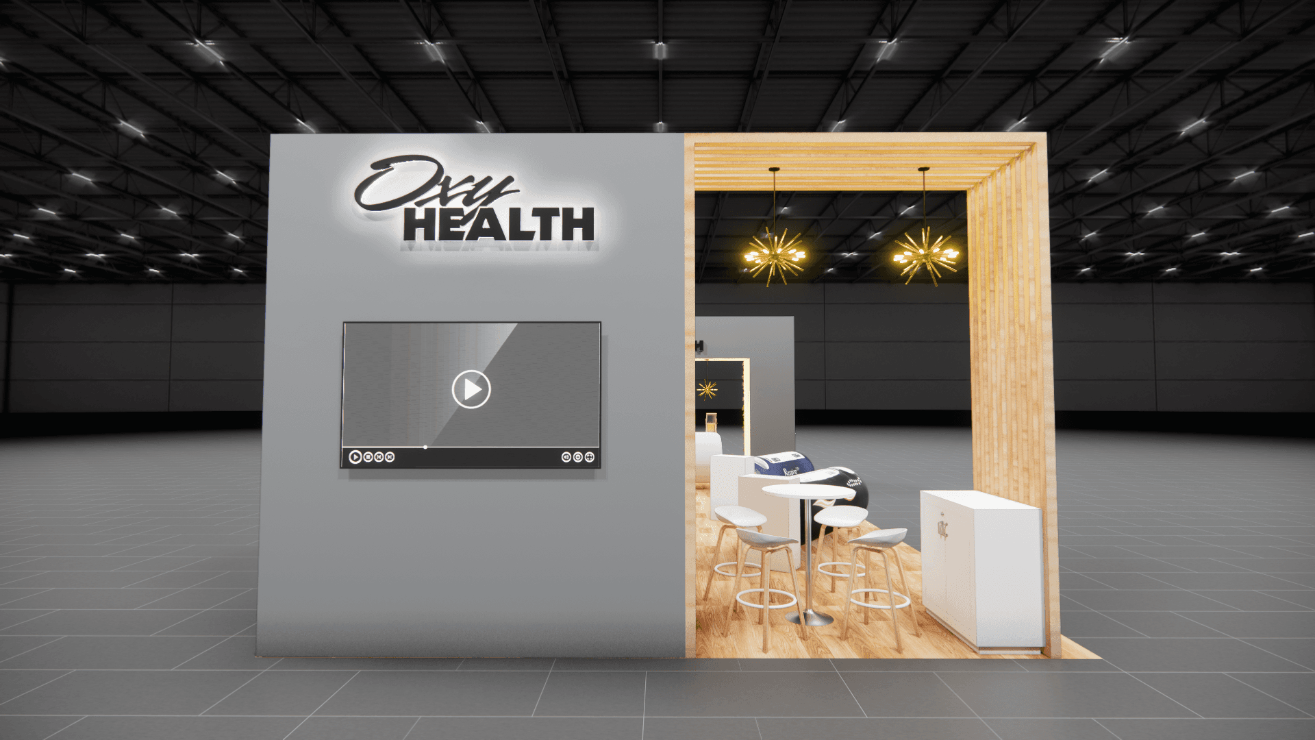 20 x 40 Island Trade Show Display — Las Vegas