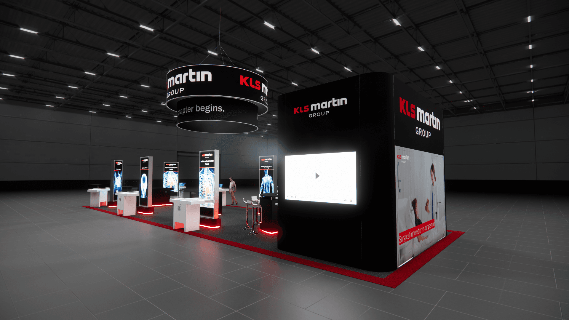 20 x 60 Island Trade Show Display — Las Vegas