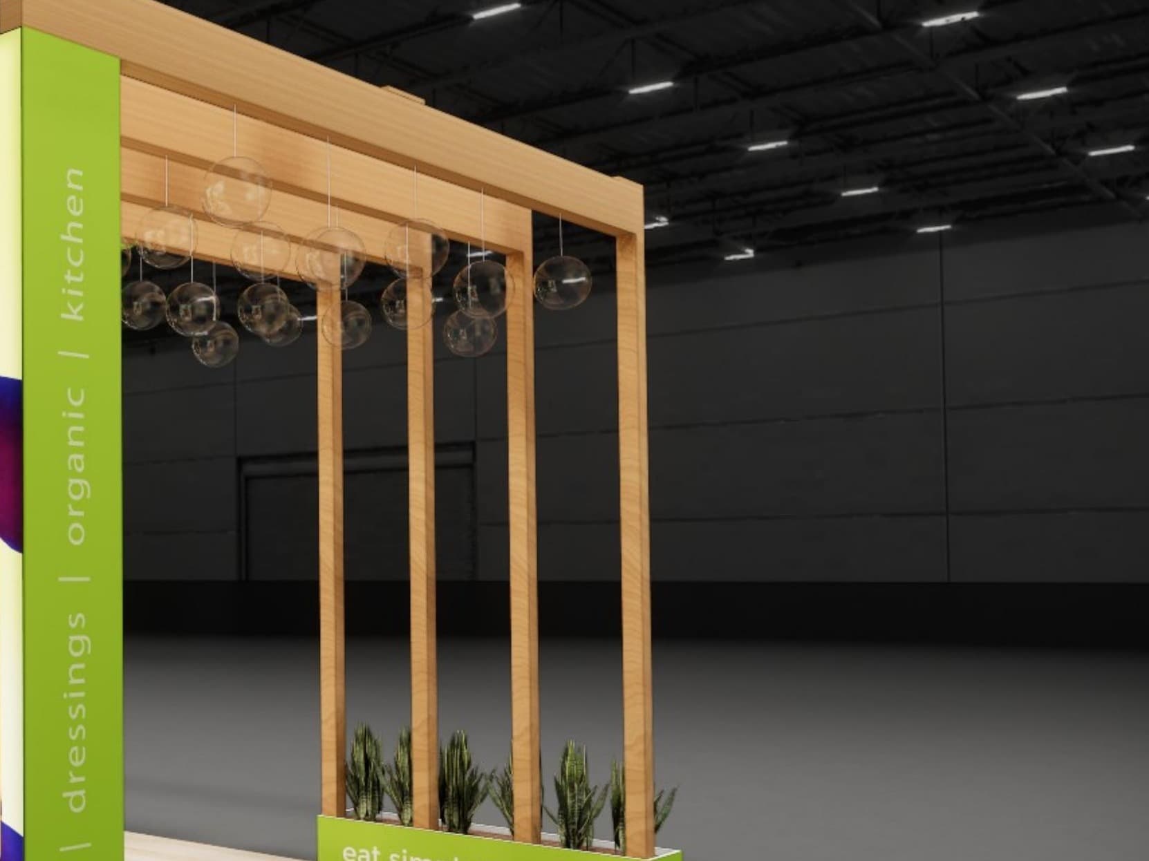 20 x 40 Island Exhibit Rental — InfoComm, Las Vegas