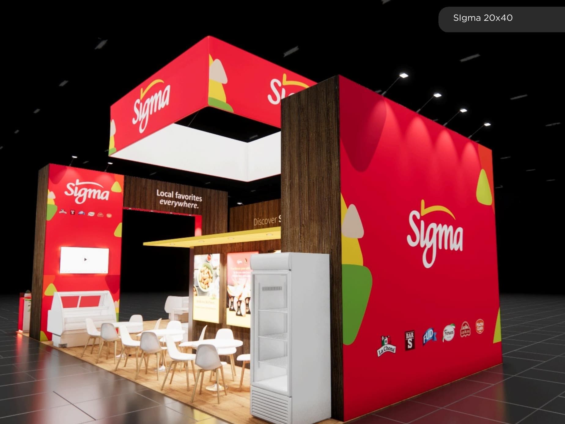 20 x 40 Island Exhibit Rental — IAAPA Expo, Orlando