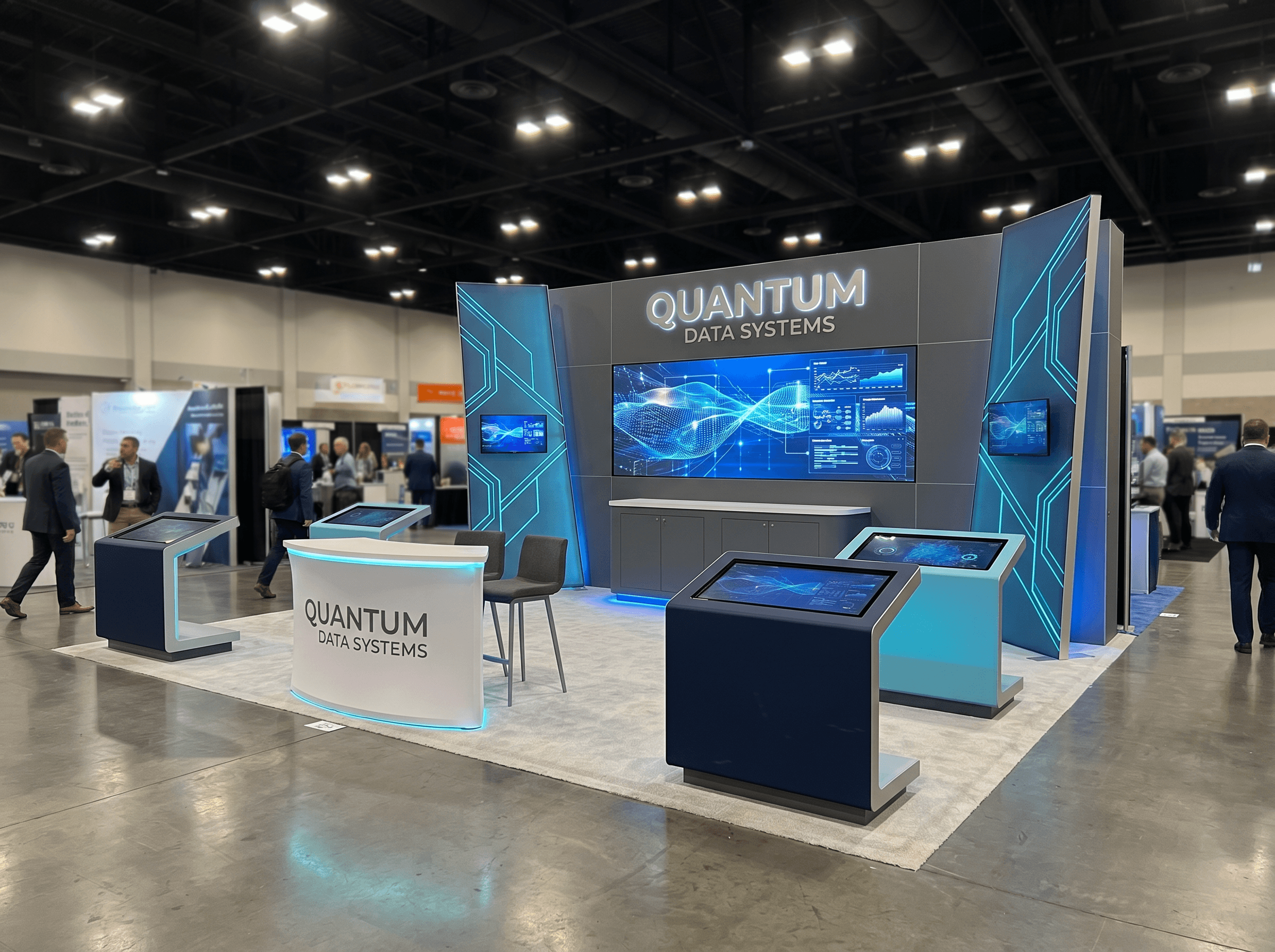 10 x 30 Inline Exhibit Rental