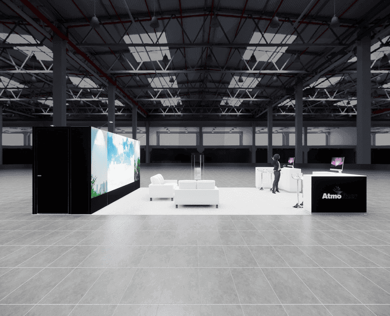 20 x 30 Island Exhibit Rental — SEMA Show, Las Vegas